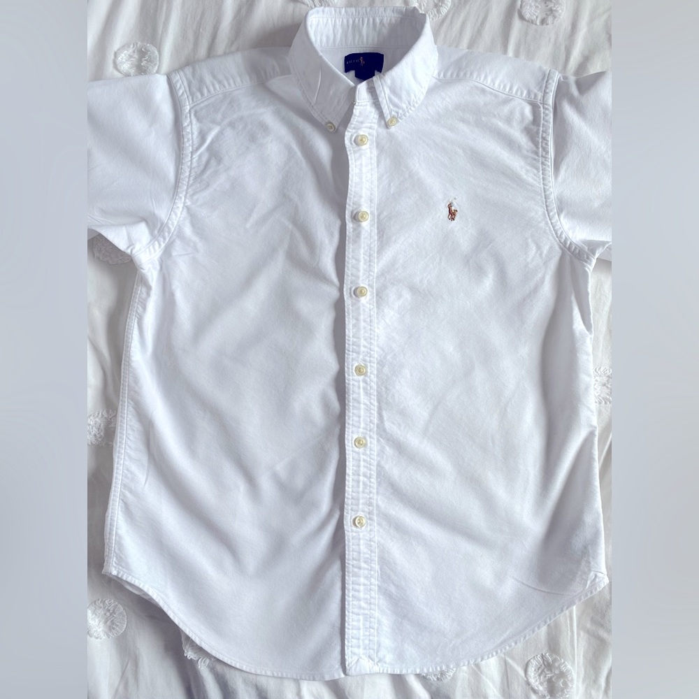 Ralph Lauren White Button Down